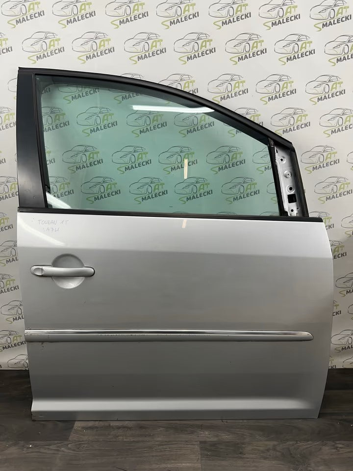Türe Tür Vorne Rechts Vw Touran 1T Modell Farbe LA7W Silber