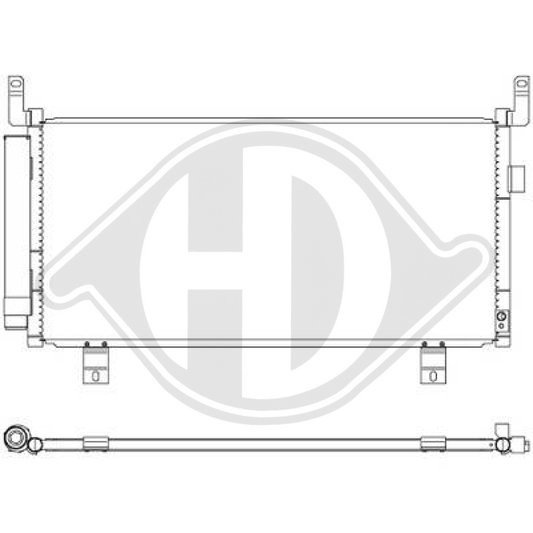 73210SG000 KONDENSATOR              , SUBARU FORESTER 03/2013 DCC1783
