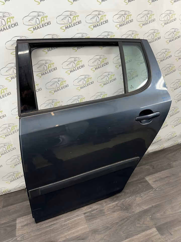 Türe Tür Hinten Links Skoda Fabia 5J Modell Farbe 9153 Grau
