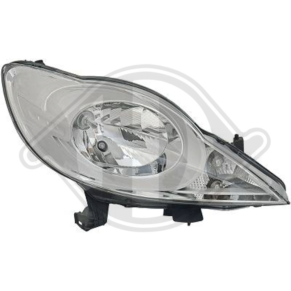 1607977580 Scheinwerfer rechts für Peugeot 107 12->> 4211480
