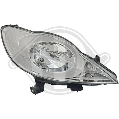 1607977580 Scheinwerfer rechts für Peugeot 107 12->> 4211480