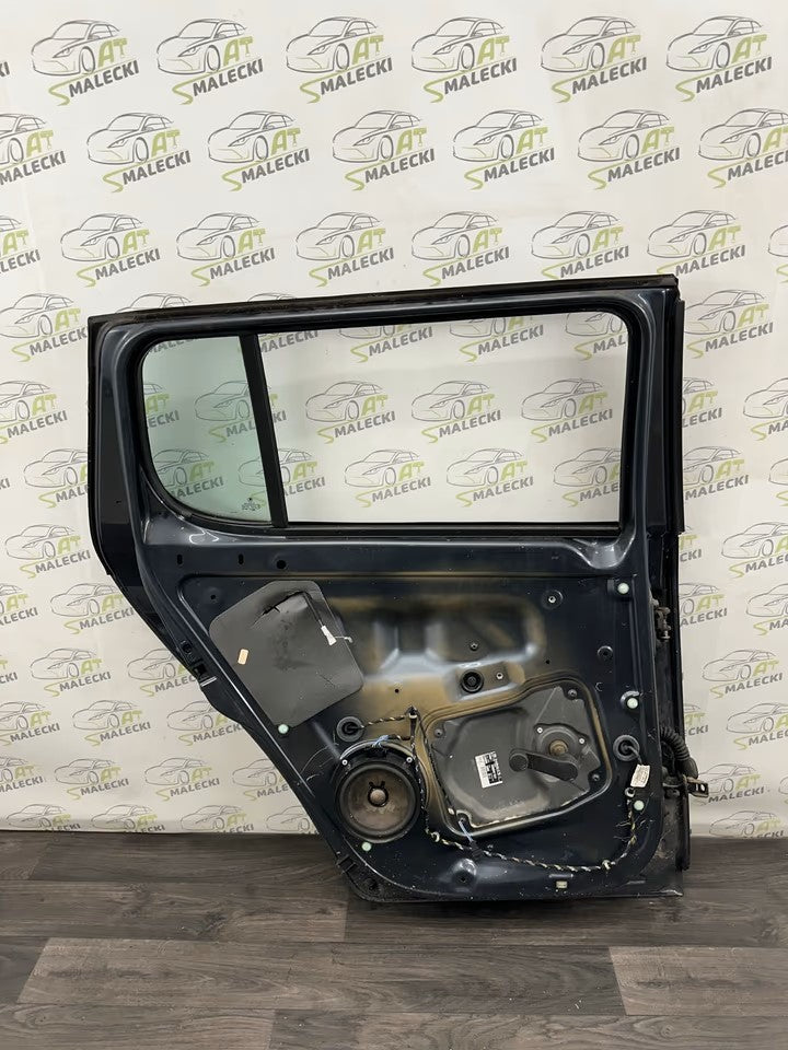 Türe Tür Hinten Links Skoda Fabia 5J Modell Farbe 9153 Grau
