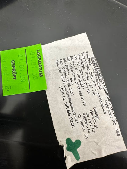 3C1857097BC Handschuhfach Ablagefach Vw Passat 3C B6 04–10Bj