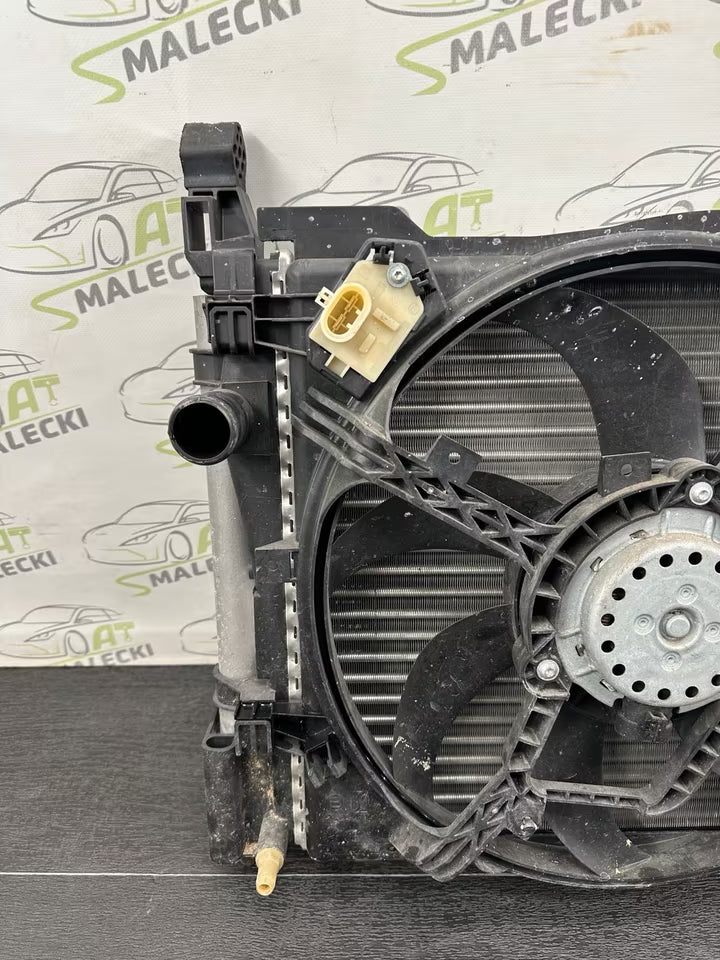 Opel Corsa E 1,2 1,4 Benzin Kühlerpaket Wasser Klima Lüfter