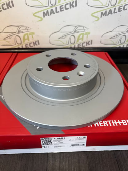 2 Stück Neue Bremsscheiben Hinten für Opel Chevrolet Vauxhall