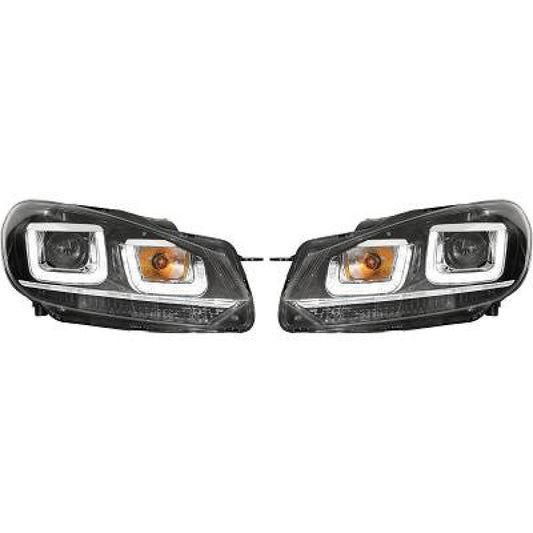 nan DESIGNSCHEINWF.SET GOLF 6, 08-12     KLARGL./SCHWARZ, 2215984