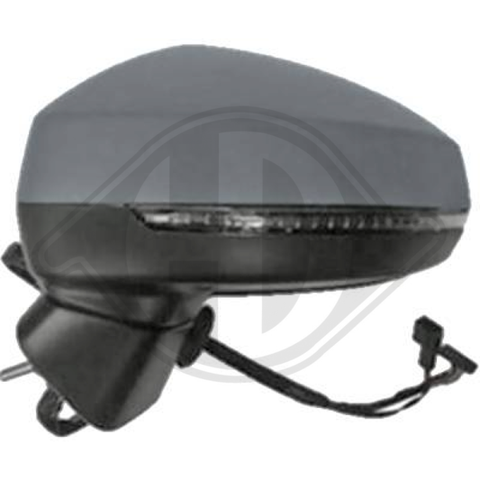 8V1 857 409 AA 9B9 SPIEGEL LI.       AUDI A3 15-20     GRUND;   8+2-PIN 1033625