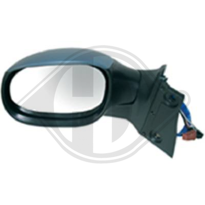 8153WR SPIEGEL LI.  PEUGEOT 1007, 05-09              3+2-PIN 4200225