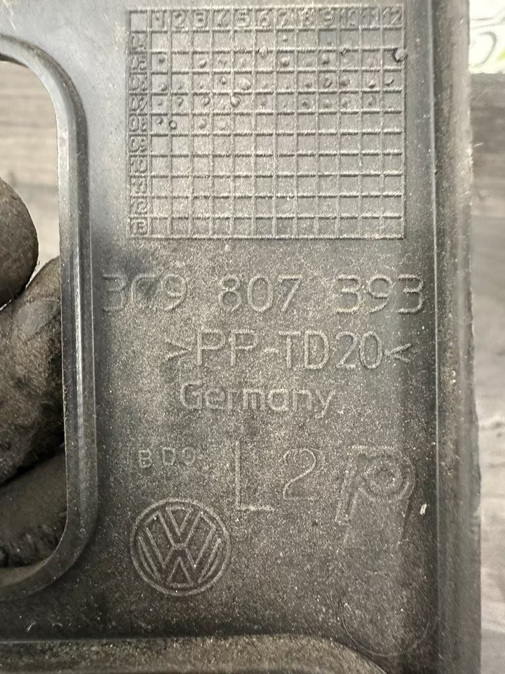 3C9807394 Stoßstangenhalter Set Hinten VW Passat 3C B6 3C9807393