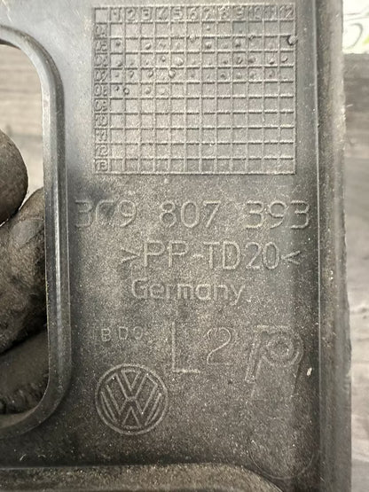 3C9807394 Stoßstangenhalter Set Hinten VW Passat 3C B6 3C9807393