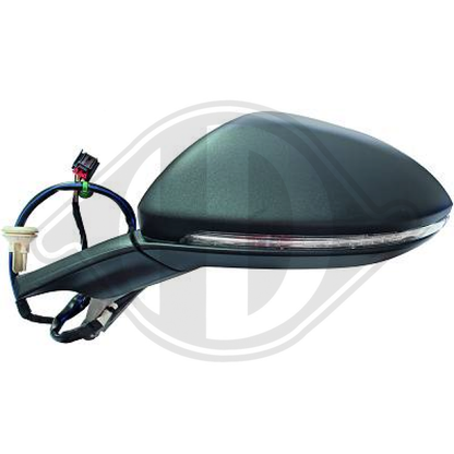 5G1857507AF 9B9 SPIEGEL LI.   VW GOLF VII, 12-17       SCHWARZ; 6-PIN 2216225