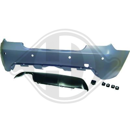 51 12 7 897 222 DESIGNSTOßSTANGE HINT.E60, 03-10        NUR LIMOUSINE 1224256