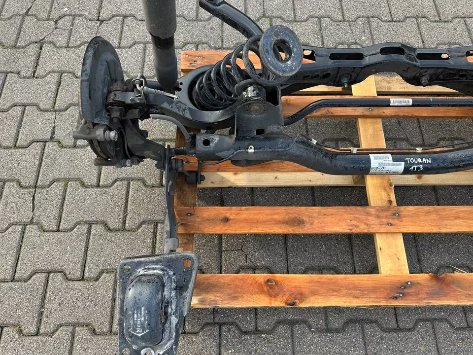 Hinterachse Achse Hinten Vw Touran 1T3 10-15 Bj 1K0505315BH