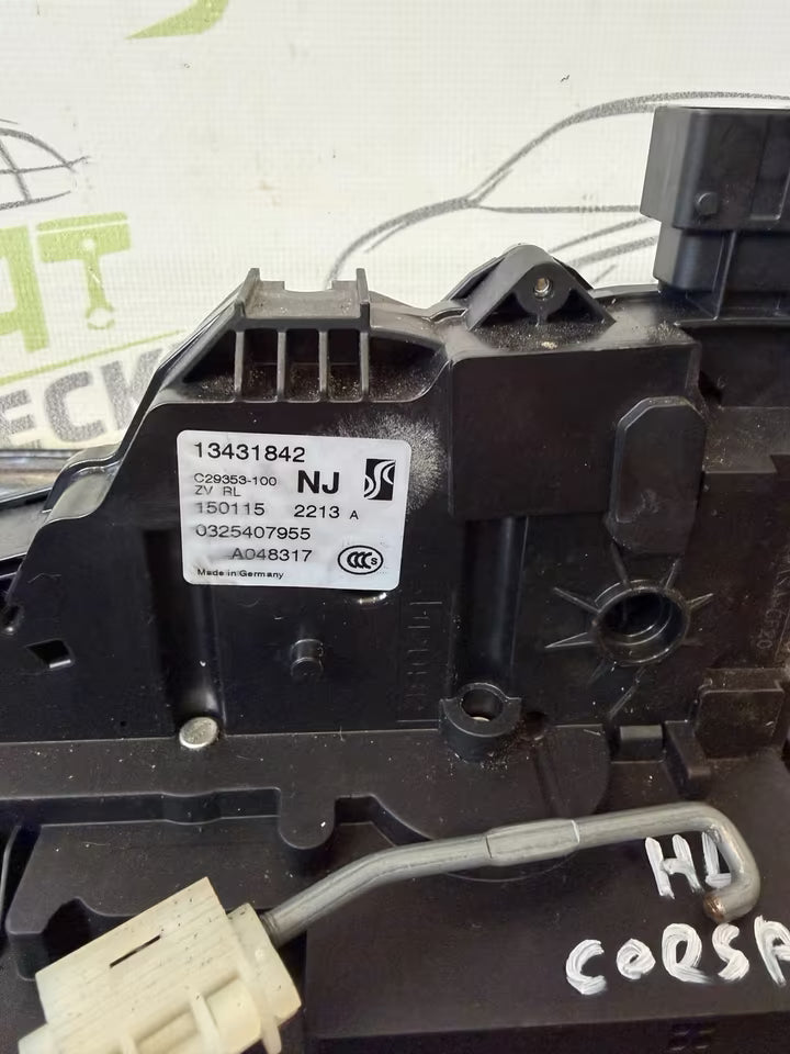 13431842 Türschloss Schloss Hinten Links Opel Corsa E 2014-2019