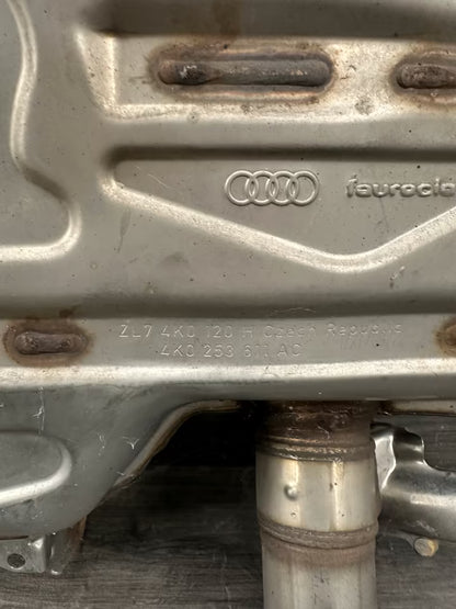 Endschalldämpfer Endtopf Auspuff Audi A6 C8 4K Hybrid TFSI