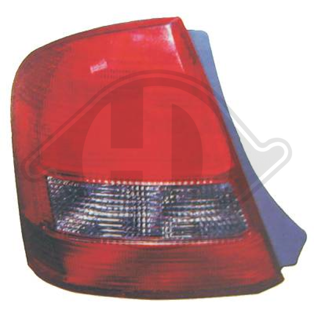 BJ1W51150 RÜCKLEUCHTE RE.     323 S, 98->>      NUR STUFENHECK, 5617090