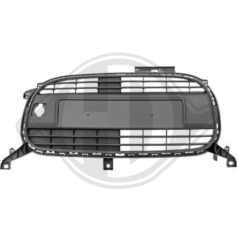 7422A4 KÜHLERGRILL   CITROEN  C1, für 09. Dez 4080140