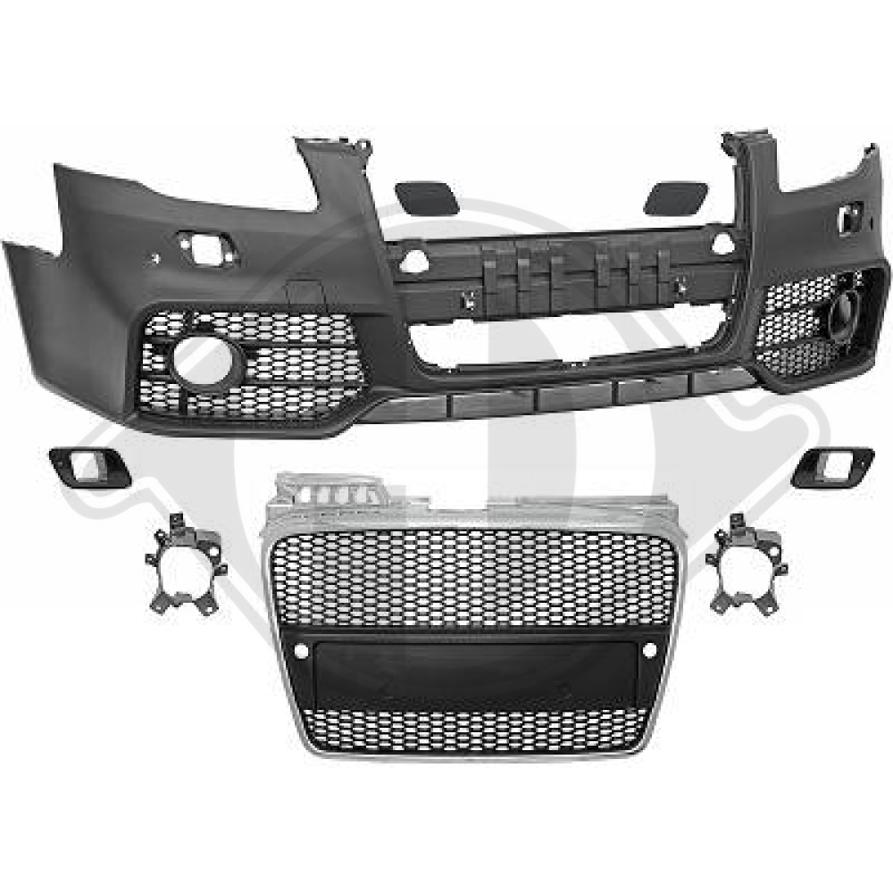 SPORTSTOßSTANGE VO.    A4, 04-07     RENNSPORT-OPTIK, 1017653