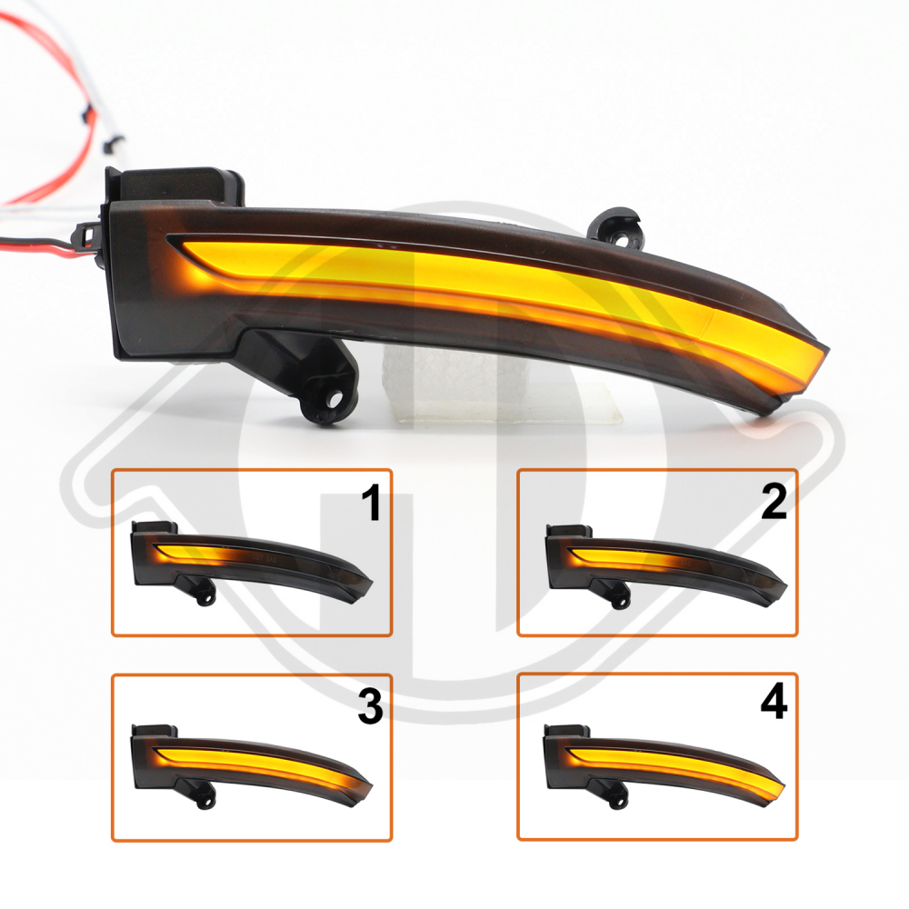 963066878R LED SP.BLINKER SET PASSEND FÜR RENAULT MEGANE 16-19 & LID10512