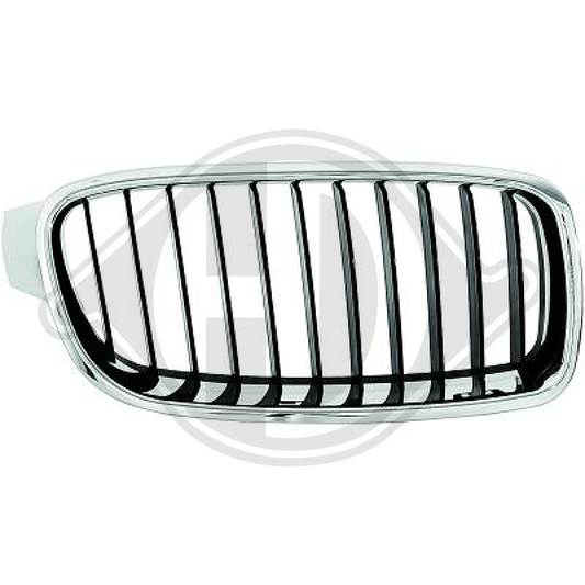 51137255412 GRILL RECHTS      F30/F31, für 11-19       CHROM-SCHWARZ, 1217040