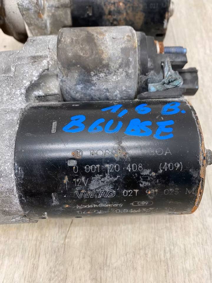 02T911023M Anlasser Starter 1,6 BGU BSE motor 102 Ps