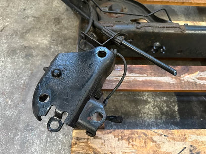 Renault Clio III 3 Hinterachse Achse Hinten ABS Trommel Original