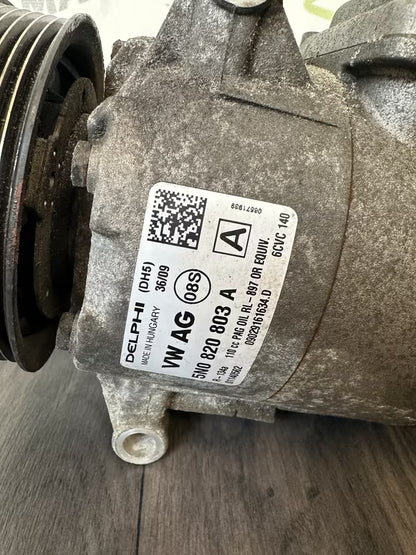 5N0820803A Klimakompressor Kompressor 1,6 Tdi 2,0 Tdi Vw Audi