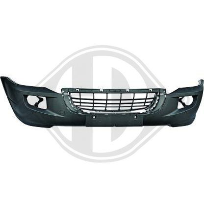 2E0 807 103 STOßSTANGE VORN   CRAFTER, 06-08.11           SCHWARZ 2281051