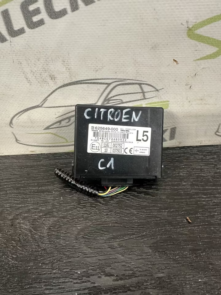 625649-000 Steuergerät Wegfahrsperre Citroen C1