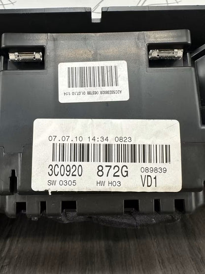 3C0920872G speedometer instrument cluster VW Passat 3C B6 2.0 TDI Diesel