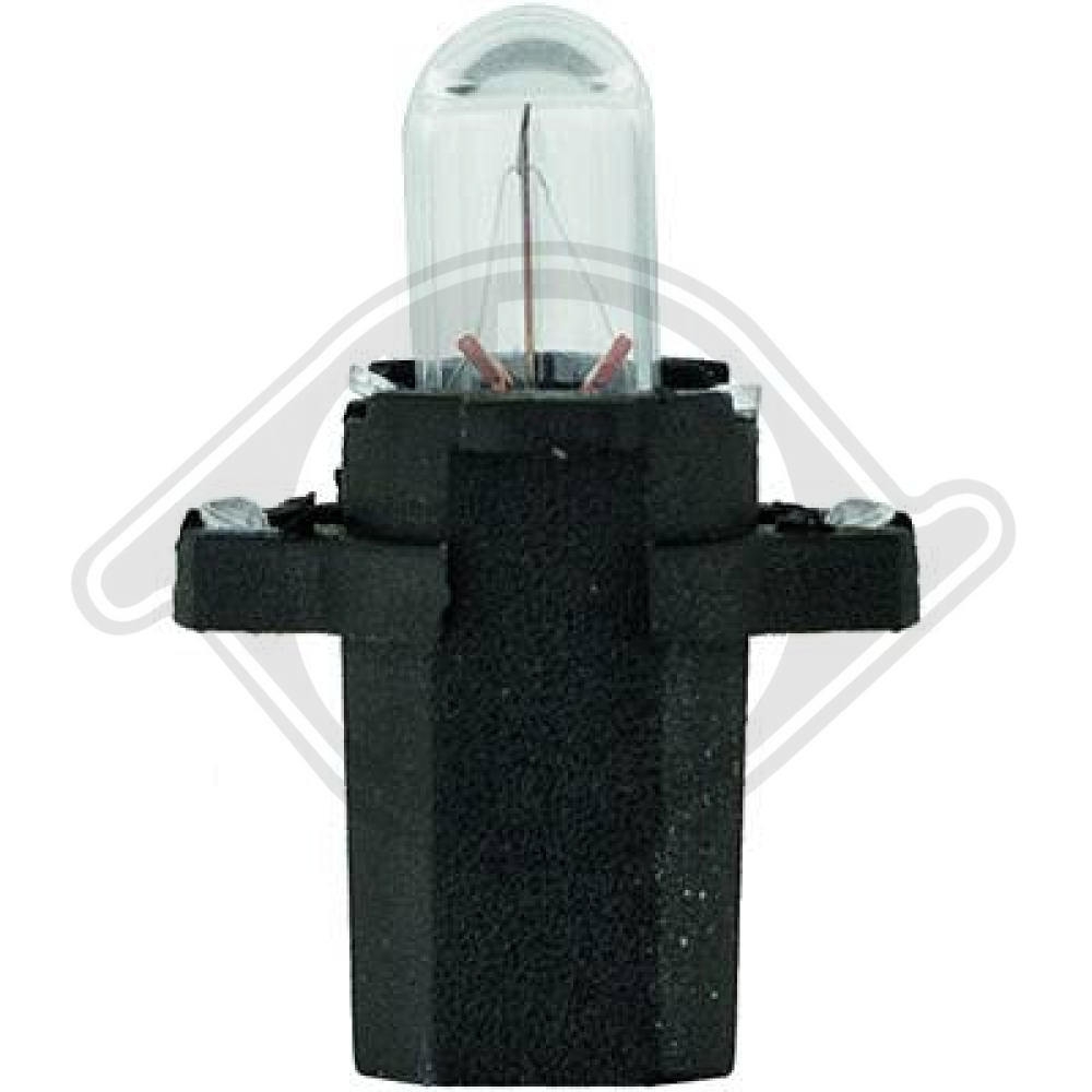 PLUG-IN WB 12V 1,2W B8,3D PLUG-IN WB        SCHWARZ LID10115