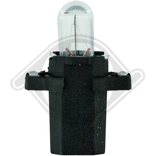 PLUG-IN WB 12V 1,2W B8,3D PLUG-IN WB        SCHWARZ LID10115