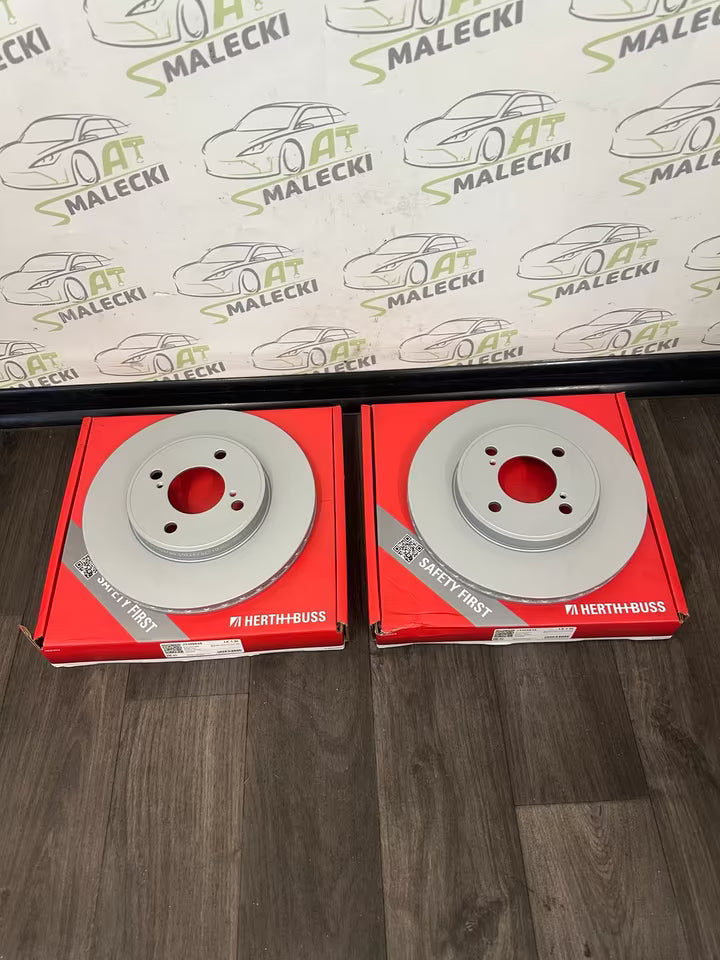 2 Stück Neue Bremsscheiben Vorne für Suzuki Baleno, Swift