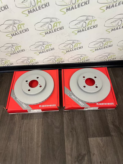 2 Stück Neue Bremsscheiben Vorne für Suzuki Baleno, Swift