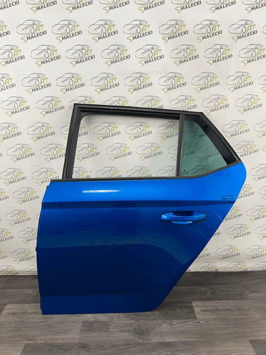 Türe Tür Hinten Links Skoda Fabia III 6V Modell Farbe LF5W