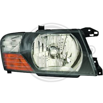 MR388007 SCHEINWERFER LI.   PAJERO, 00-07          H4SCHWARZ 5844883