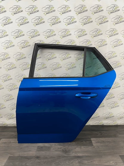 Türe Tür Hinten Links Skoda Fabia III 6V Modell Farbe LF5W