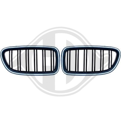 DESIGNGRILL MIT LED,  F10 10-17; SET;   DOPPEL-STEG, 1225241