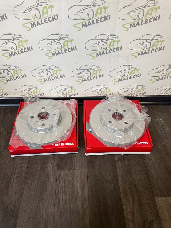 2 Stück Neue Bremsscheiben Vorne für Toyota Yaris II / III