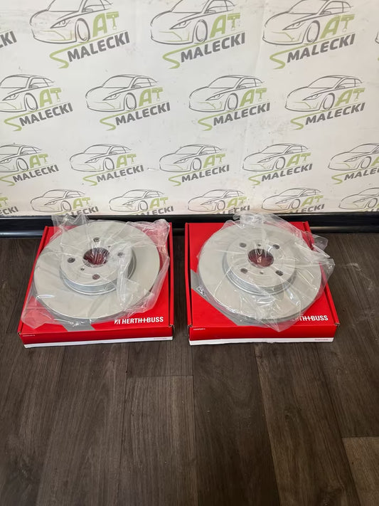 2 Stück Neue Bremsscheiben Vorne für Toyota Yaris II / III