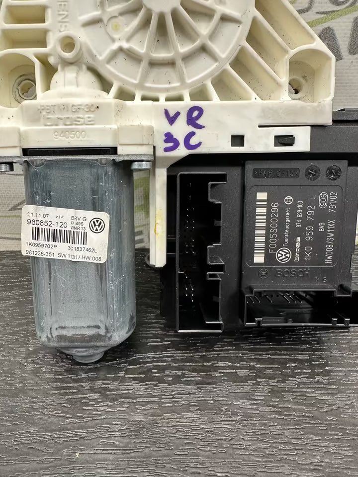 1K0959702P 3C1837462L Fensterhebermotor Vorne Rechts Vw Passat 3C
