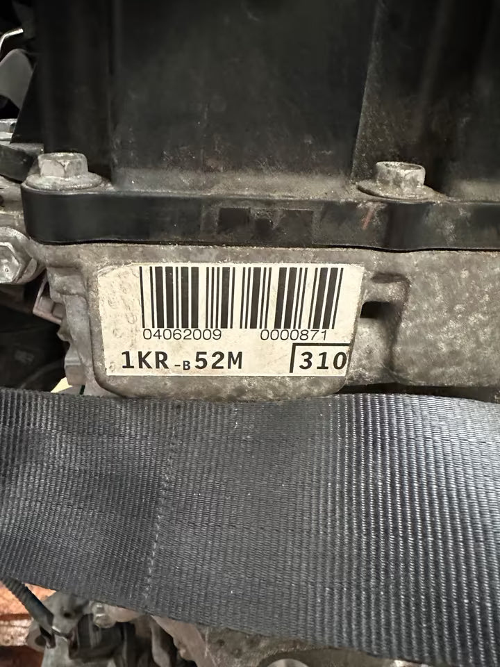 1KR-B52M Motor 1,0 Benzin Citroen C1 Toyota Aygo 138000km