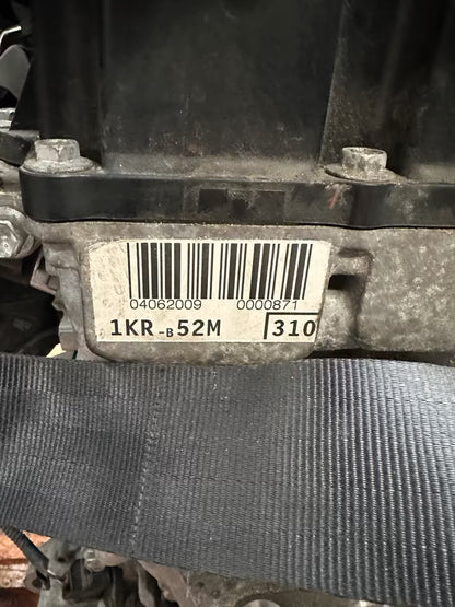 1KR-B52M Motor 1,0 Benzin Citroen C1 Toyota Aygo 138000km