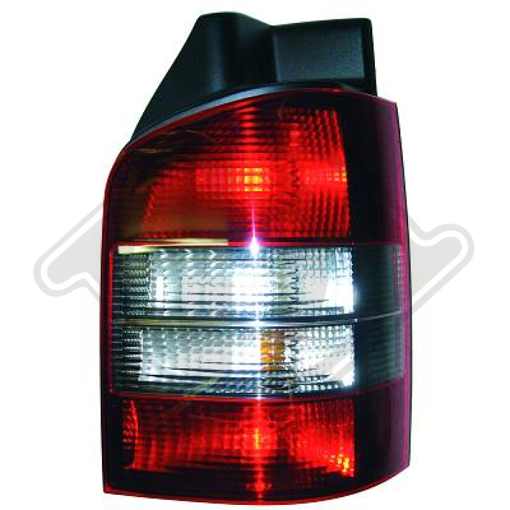 7H5945059K RÜCKLEUCHTE LI.        T5, 03-09      ROT/SCHWARZ/ROT 2272195
