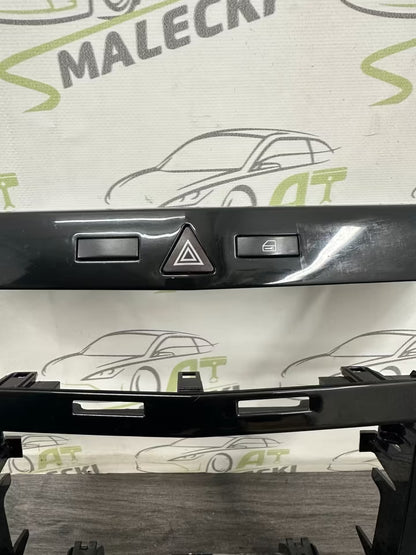 13141091 Radioschacht Blende Dekor Cosmo Schwarz Opel Astra H