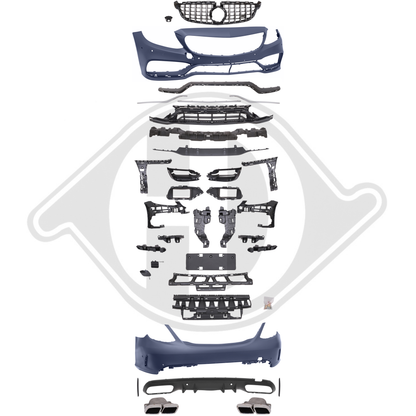 BODYKIT          W205 AMG, 14-18  SPORT-63S-OPTIK 19, 1673652
