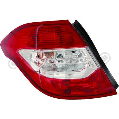 6351KS RÜCKLEUCHTE RE.CITROEN C4, 11-15            AUßENTEIL 4073090