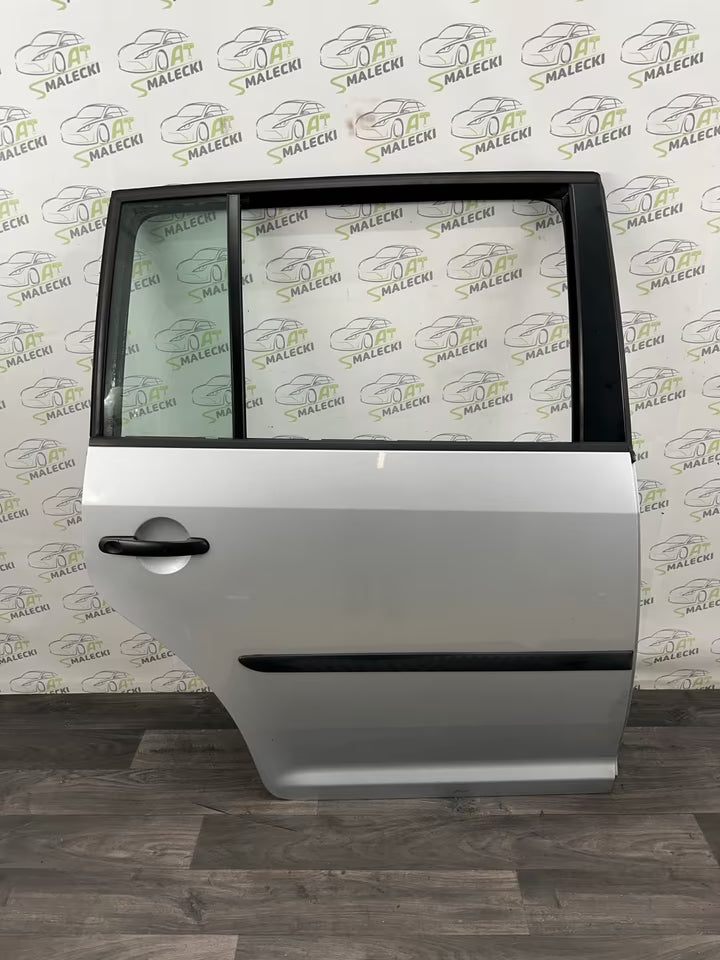 Türe Tür Hinten Rechts Vw Touran 1T 03-15 Bj Farbe LA7W