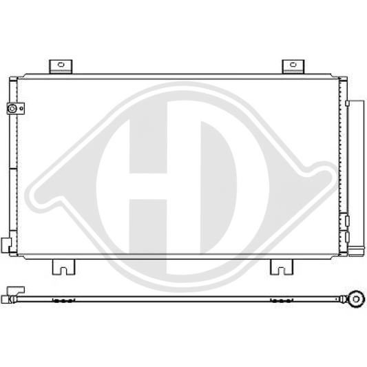 80100TGNG01 KONDENSATOR HONDA CIVIC X 06/2017 DCC2026