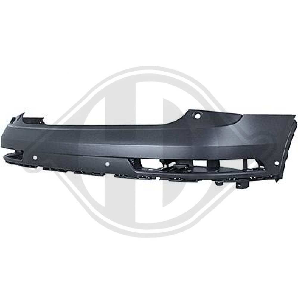 8U0807067G STOßST.ABDECK.HI. AUDI Q3, 15-18     FÜR PDC:4 LÖCHER 1065457